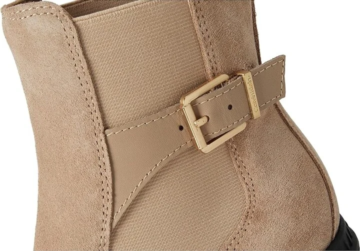 Calvin Klein Fayth Women's Dress Shoes Light Natural : 11 M, Synthetic/Textile - Image 7