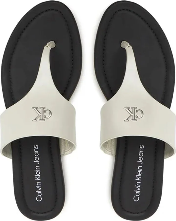 Calvin Klein Flat Sandal Toepost Shoes - Image 3