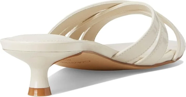 Calvin Klein Gabbie Women's Wedge Shoes Ivory Patent : 8 M, Faux Leather - Image 4
