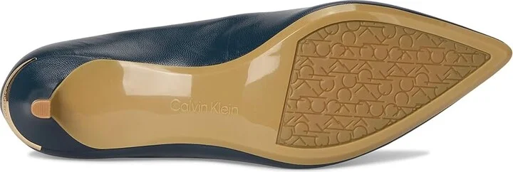 Calvin Klein Gabrianna Pump Women's 1-2 inch heel Shoes Navy : 5 M - Image 3