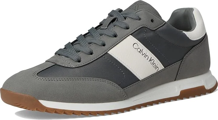 Calvin Klein Galent Men's Shoes Light Grey/White : 12 M, Synthetic - Image 5