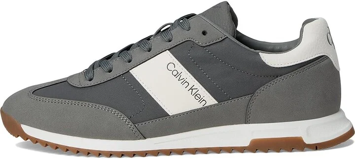 Calvin Klein Galent Men's Shoes Light Grey/White : 12 M, Synthetic - Image 6