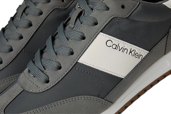 Calvin Klein Galent Men's Shoes Light Grey/White : 12 M, Synthetic - Image 7