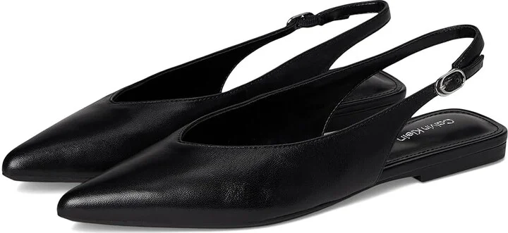 Calvin Klein Galiana Women's Shoes Black Leather : 9 M