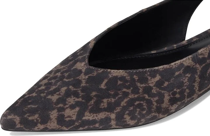 Calvin Klein Galiana Women's Shoes Dark Natural Leopard Suede : 6.5 M, Leather - Image 7