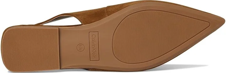 Calvin Klein Galiana Women's Shoes Dark Natural Suede : 8 M, Leather - Image 3