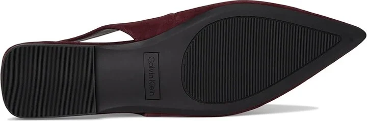 Calvin Klein Galiana Women's Shoes Dark Red Suede : 10 M, Leather - Image 3