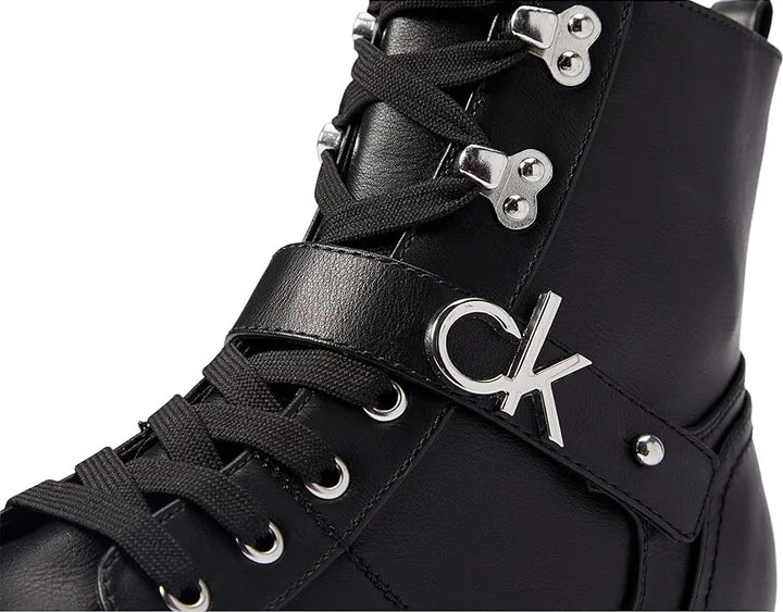 Calvin Klein Gavin Women's Boots Black : 8 M, Synthetic - Image 6