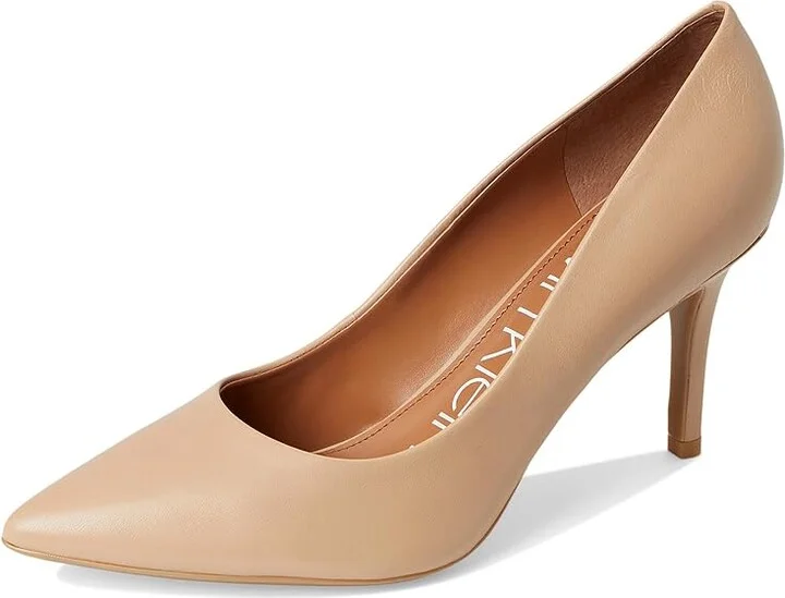 Calvin Klein Gayle Pump High Women's Heels Desert Sand 2 : 6 M - Image 5