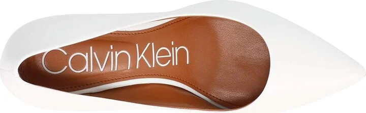 Calvin Klein Gayle Pump High Women's Heels White : 5 M - Image 2