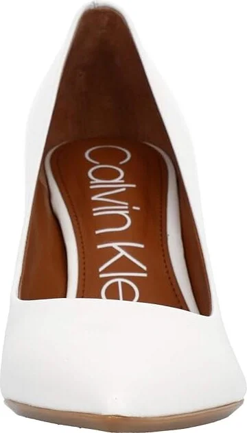 Calvin Klein Gayle Pump High Women's Heels White : 5 M - Image 5