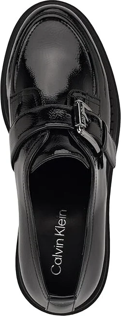 Calvin Klein Glenny Women's Flat Shoes Black : 6.5 M, Synthetic - Image 2