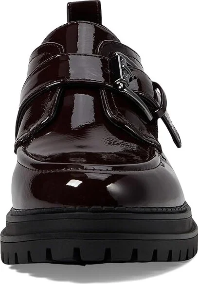 Calvin Klein Glenny Women's Flat Shoes Dark Red : 8.5 M, Synthetic - Image 5