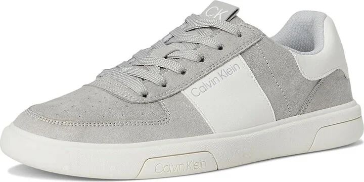 Calvin Klein Glenti Men's Shoes Light Grey : 10 M, Leather - Image 5
