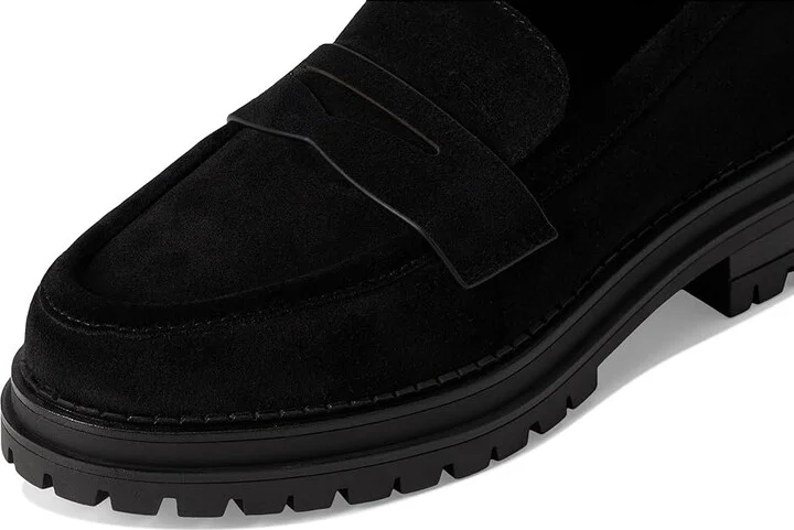 Calvin Klein Grant Women's Flat Shoes Black Suede : 5.5 M, Synthetic - Image 7