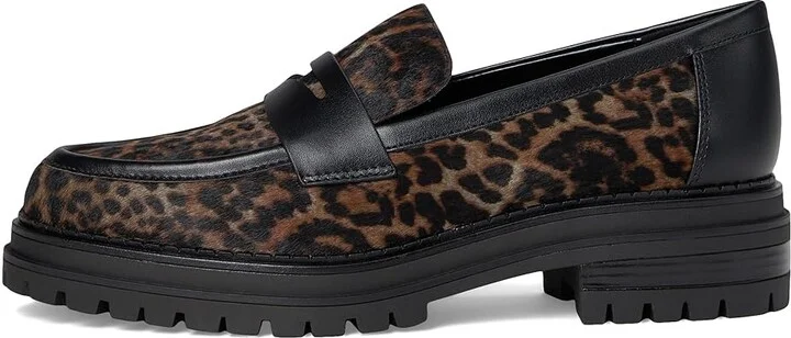 Calvin Klein Grantly Women's Flat Shoes Dark Natural Leopard : 6 M, Synthetic - Image 6