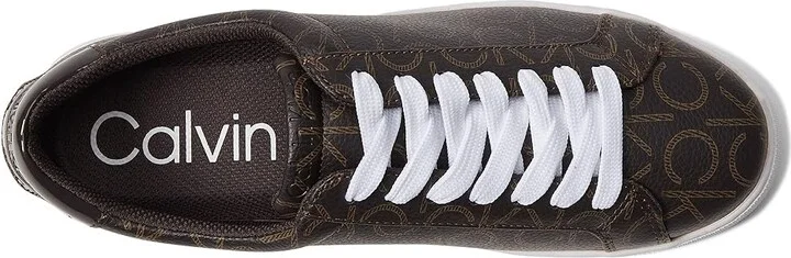 Calvin Klein Gules 2 Women's Shoes Espresso Logo : 6 M, Synthetic - Image 2