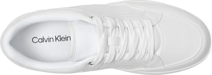 Calvin Klein Hallen Women's Shoes White : 9 M, Leather/Rubber - Image 2