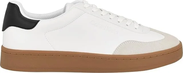 Calvin Klein Hallon Men's Shoes Light Grey : 12 M, Leather - Image 5
