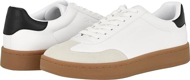Calvin Klein Hallon Men's Shoes Light Grey : 12 M, Leather