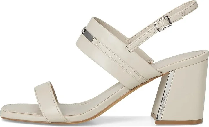 Calvin Klein Hallow Women's Sandals Taupe : 10 M, Leather - Image 6
