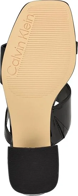 Calvin Klein Hestia Women's Sandals Black : 9.5 M, Synthetic - Image 3