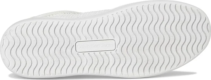 Calvin Klein Heyra Women's Shoes Light Grey/White : 6.5 M, Leather/Suede - Image 3