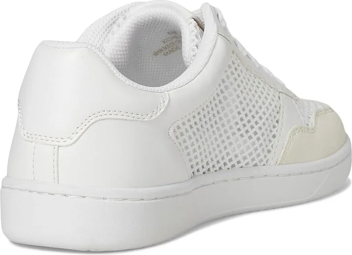 Calvin Klein Heyra Women's Shoes Light Grey/White : 6.5 M, Leather/Suede - Image 4