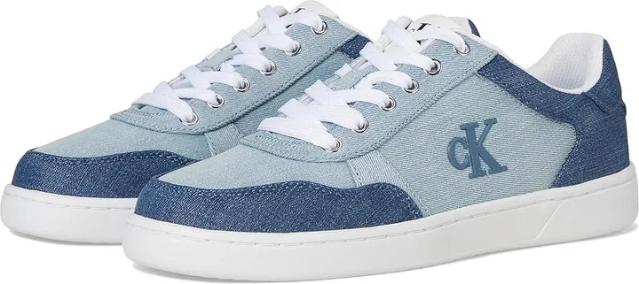 Calvin Klein Heyra Women's Shoes Medium Blue Denim : 11 M, Leather/Suede