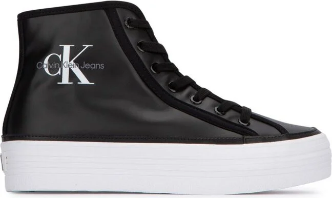 Calvin Klein High-Top Logo Sneakers