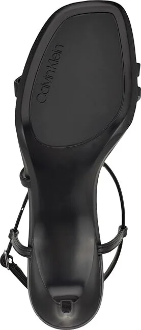 Calvin Klein Ishaya Women's Sandals Black : 7 M, Faux Leather - Image 3
