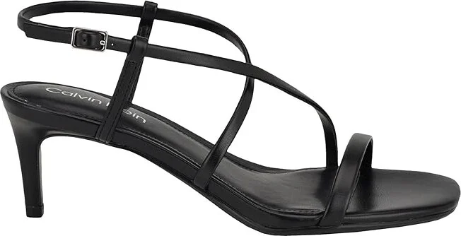 Calvin Klein Ishaya Women's Sandals Black : 7 M, Faux Leather - Image 5
