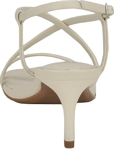 Calvin Klein Ishaya Women's Sandals Ivory : 11 M, Faux Leather - Image 4
