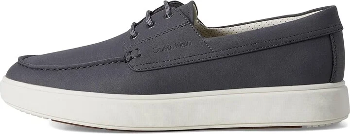 Calvin Klein Januse Men's Shoes Light Grey : 11 M, Leather - Image 6