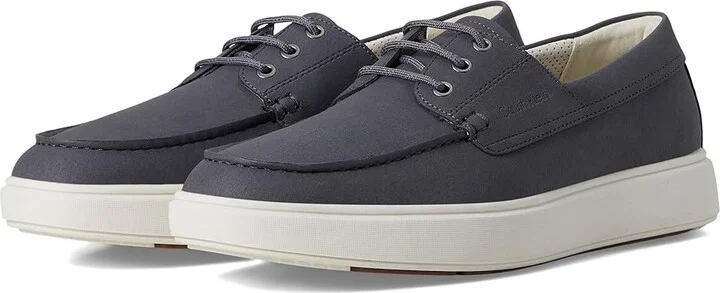 Calvin Klein Januse Men's Shoes Light Grey : 11 M, Leather