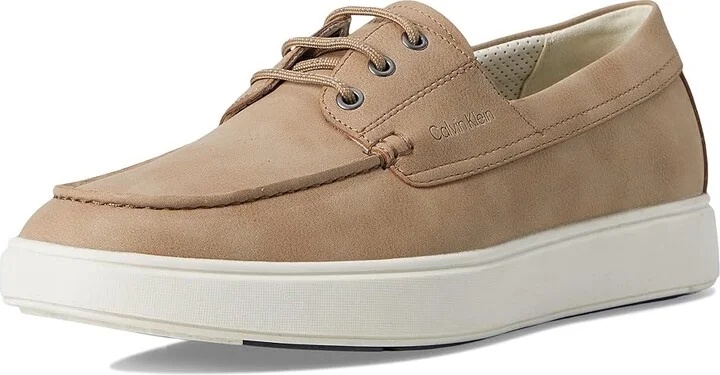 Calvin Klein Januse Men's Shoes Taupe : 9 M, Leather - Image 5