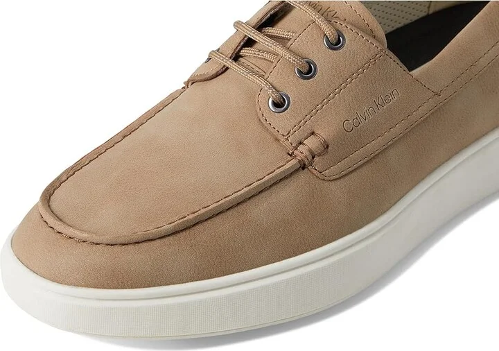 Calvin Klein Januse Men's Shoes Taupe : 9 M, Leather - Image 7
