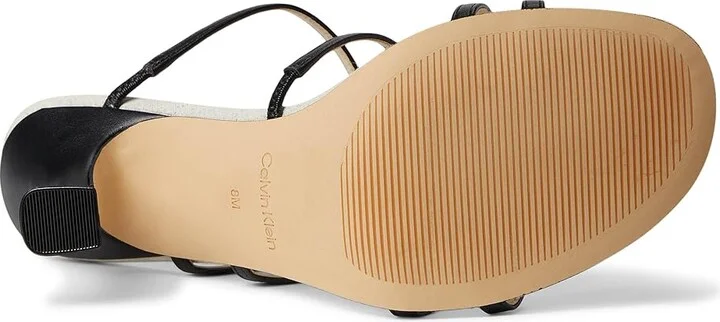 Calvin Klein Jayla Women's Sandals Black : 6 M, Synthetic - Image 3