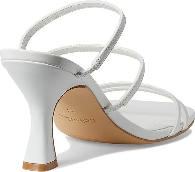 Calvin Klein Jayla Women's Sandals White Patent : 9.5 M, Synthetic - Image 4