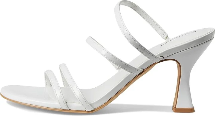 Calvin Klein Jayla Women's Sandals White Patent : 9.5 M, Synthetic - Image 6