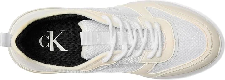 Calvin Klein Jazmeen Women's Shoes Ivory : 8.5 M, Canvas - Image 2
