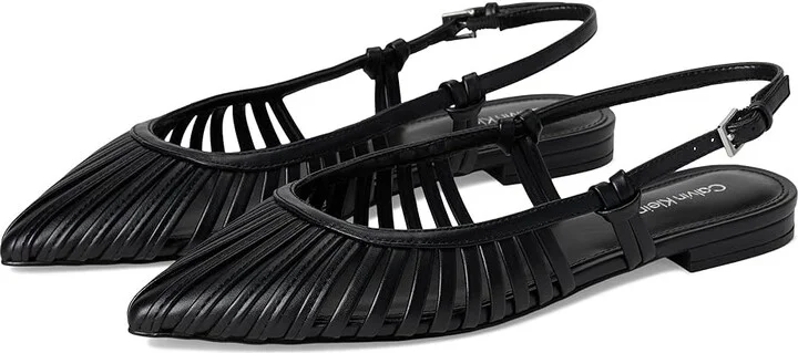 Calvin Klein Jillie Women's Shoes Black : 8.5 M, Leather