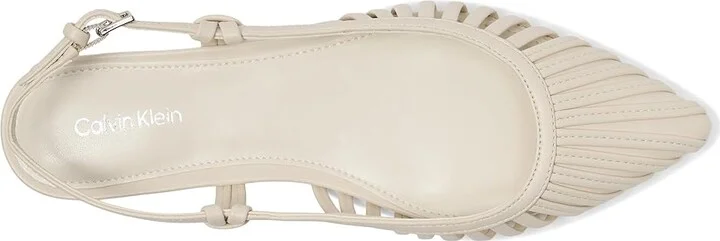 Calvin Klein Jillie Women's Shoes Ivory : 10 M, Leather - Image 2