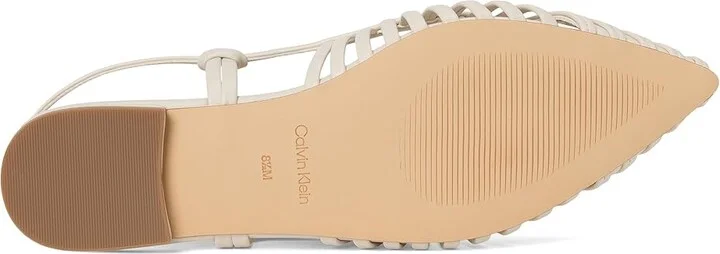 Calvin Klein Jillie Women's Shoes Ivory : 10 M, Leather - Image 3