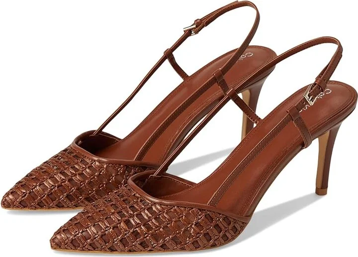 Calvin Klein Juliesa Women's Shoes Dark Natural : 7.5 M, Synthetic