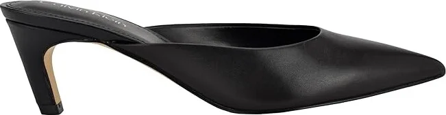 Calvin Klein Kalyn High Women's Heels Black Leather : 6 M, Leather/Synthetic - Image 5