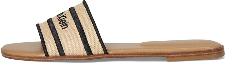 Calvin Klein Kendell Women's Shoes Light Natural/Black : 7.5 M, Synthetic - Image 6