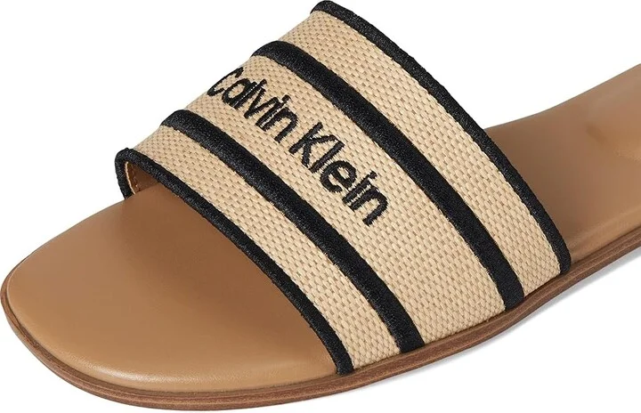 Calvin Klein Kendell Women's Shoes Light Natural/Black : 7.5 M, Synthetic - Image 7