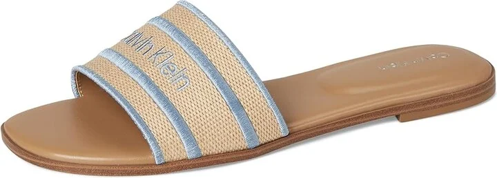 Calvin Klein Kendell Women's Shoes Light Natural Logo : 8 M, Synthetic - Image 5