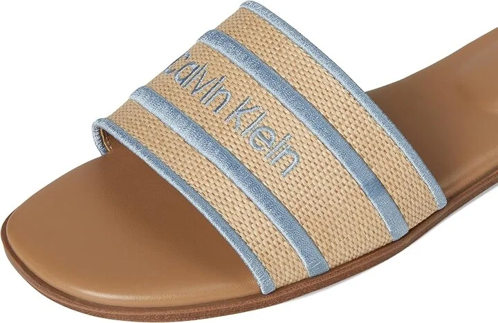 Calvin Klein Kendell Women's Shoes Light Natural Logo : 8 M, Synthetic - Image 7